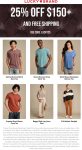 25% off $150 at Lucky Brand, or online via promo code LUCKY25 #luckybrand