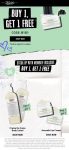 Second item free today via login at Kiehls #kiehls