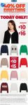 40% off everything online at Old Navy #oldnavy