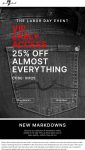 25% off at 7 for all Mankind, or online via promo code VIP25 #7forallmankind