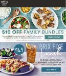 $10 off family bundle meal at Bonefish Grill via promo code FAM10 #bonefishgrill