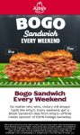 Second sandwich free online at Arbys #arbys