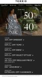 50% off bras & more at Torrid #torrid