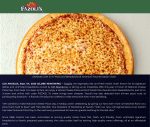 Cheese pizza + breadsticks = $10 at Fazolis via promo code PIZZA25 #fazolis