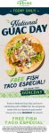 Free fish taco especial today at Rubios via promo code GUACDAY #rubios