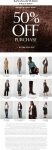 70% off at Banana Republic Factory, ditto online #bananarepublicfactory