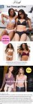 3rd bra free at PINK #pink