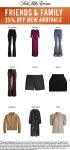 25% off new arrivals at Saks Fifth Avenue, ditto online #saksfifthavenue
