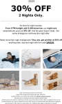30% off at AHAVA via promo code NIGHT30 #ahava