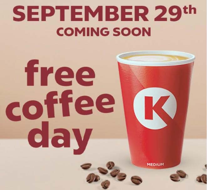 Free coffee via mobile Monday at Circle K gas stations