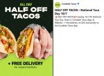 50% off tacos Tues at Condado Tacos #condadotacos