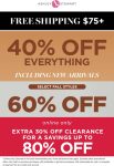 40% off everything & more today at Ashley Stewart #ashleystewart