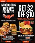 $2 off $10 & more at Smashburger restaurants, or online via promo code TWOOFF10 #smashburger