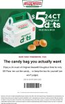 24pc doughnut dots = $5 at Krispy Kreme #krispykreme 24pc doughnut dots = $5 at Krispy Kreme #krispykreme