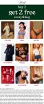 4-for-2 on everything online at PINK #pink 4-for-2 on everything online at PINK #pink