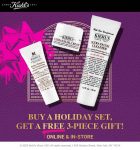 Free 3pc with your holiday set at Kiehls, ditto online #kiehls Free 3pc with your holiday set at Kiehls, ditto online #kiehls