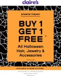 Second halloween accessory free at Claires #claires Second halloween accessory free at Claires #claires