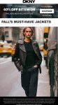 40% off everything at DKNY, or online via promo code DKNY40 #dkny 40% off everything at DKNY, or online via promo code DKNY40 #dkny