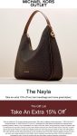 Extra 15% off at Michael Kors Outlet #michaelkorsoutlet