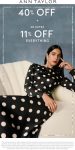 51% off everything at Ann Taylor, ditto online #anntaylor