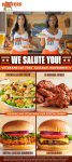 Free meal for veterans today at Hooters #hooters Free meal for veterans today at Hooters #hooters