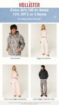 15-30% off 2+ items online at Hollister #hollister