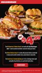 Deluxe cheeseburger, chicken or QP hot dog = $5 at Smashburger #smashburger Deluxe cheeseburger, chicken or QP hot dog = $5 at Smashburger #smashburger