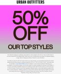 50% off best sellers today at Urban Outfitters #urbanoutfitters