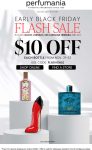 $10 off various designer fragrances at Perfumania via promo code FLASHSALE #perfumania $10 off various designer fragrances at Perfumania via promo code FLASHSALE #perfumania