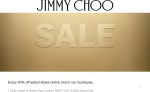 40% off at Jimmy Choo, ditto online #jimmychoo 40% off at Jimmy Choo, ditto online #jimmychoo