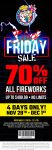 70% off all fireworks at Sky King #skyking 70% off all fireworks at Sky King #skyking