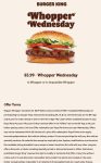 $4 whopper today at Burger King restaurants #burgerking $4 whopper today at Burger King restaurants #burgerking