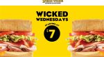 $7 wicked sandwich today at Which Wich #whichwich
