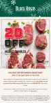 20% off raw steaks at Black Angus Steakhouse via promo code MARKET20 #blackangus 20% off raw steaks at Black Angus Steakhouse via promo code MARKET20 #blackangus
