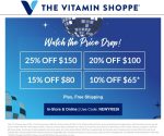 10-25% off $65+ at The Vitamin Shoppe via promo code NEWYRS26 #thevitaminshoppe 10-25% off $65+ at The Vitamin Shoppe via promo code NEWYRS26 #thevitaminshoppe