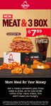 Beef or chicken sandwich + 3 sides + drink = $8 at Arbys #arbys