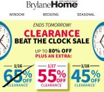 Extra 45-55% off clearance at BrylaneHome #brylanehome Extra 45-55% off clearance at BrylaneHome #brylanehome