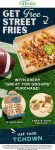 Free street fries with your 10 taco box at Rubios via promo code TCHDWN #rubios