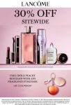 Free keychain with your fragrance at Lancome via promo code PEACHY #lancome Free keychain with your fragrance at Lancome via promo code PEACHY #lancome