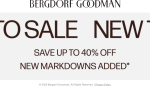 40% off sale going on at Bergdorf Goodman #bergdorfgoodman 40% off sale going on at Bergdorf Goodman #bergdorfgoodman