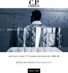 30% off at C.P. Company #cpcompany 30% off at C.P. Company #cpcompany