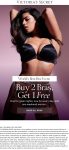 3rd bra free at Victorias Secret #victoriassecret