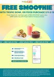 Free smoothie daily with your food 9-15th at Tropical Smoothie Cafe #tropicalsmoothiecafe Free smoothie daily with your food 9-15th at Tropical Smoothie Cafe #tropicalsmoothiecafe