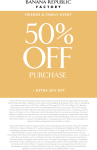 70% off at Banana Republic Factory #bananarepublicfactory
