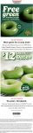 Free green glazed wearing green & $12 dozen at Krispy Kreme doughnuts #krispykreme