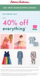 20-40% off everything at Hanna Andersson #hannaandersson