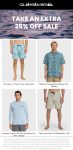 Extra 25% off sale items online at Quiksilver #quiksilver