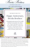 25% off everything at Brooks Brothers, ditto online #brooksbrothers