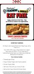 Teachers & nurses eat free today at TGI Fridays restaurants #tgifridays