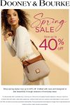 40% off spring styles at Dooney & Bourke #dooneybourke 40% off spring styles at Dooney & Bourke #dooneybourke